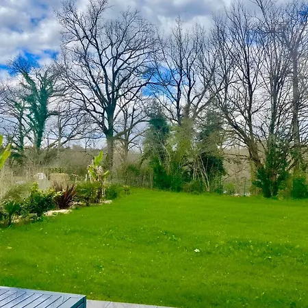 Villa Le Chant Du Gave- Maison Neuve Lumineuse Avec Piscine- Riviere En Contrebas Du Jardin