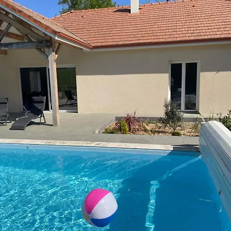 Le Chant Du Gave- Maison Neuve Lumineuse Avec Piscine- Rivière En Contrebas Du Jardin * Sauveterre-de-Bearn