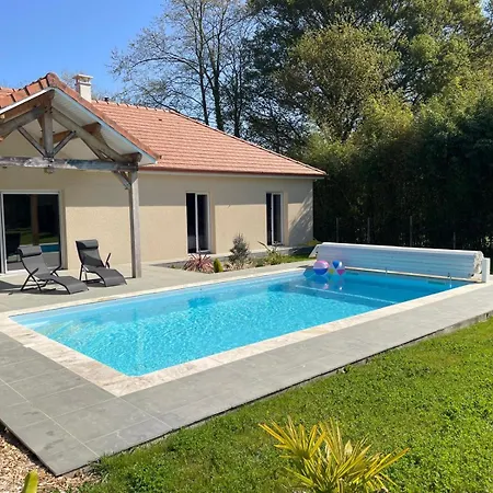 Le Chant Du Gave- Maison Neuve Lumineuse Avec Piscine- Riviere En Contrebas Du Jardin Villa